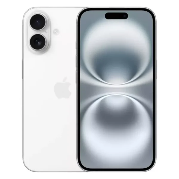 ⁦Apple iPhone 16 6.1-inch 128GB White⁩ - الصورة ⁦1⁩