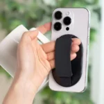 ⁦Sinjimoru Magsafe Grip - Black⁩ - الصورة ⁦2⁩