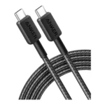 Anker 322 USB-C To USB-C Cable | 60W Braided | 1.8m/6ft | Black