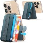 Sinjimoru M-Pull Tab Stand Magsafe Wallet - Blue