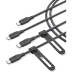 Anker 543 USB-C to USB-C Cable | 240W | 6ft / 1.8 M | Bio - Nylon | 2-Pack | Black